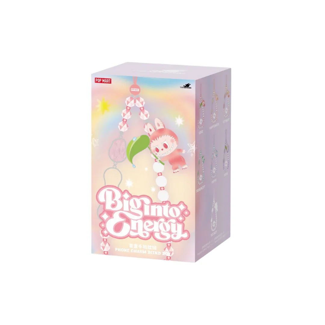 POP MART LABUBU THE MONSTERS BIG INTO ENERGY SÜRPRİZ KUTU TELEFON ASKISI