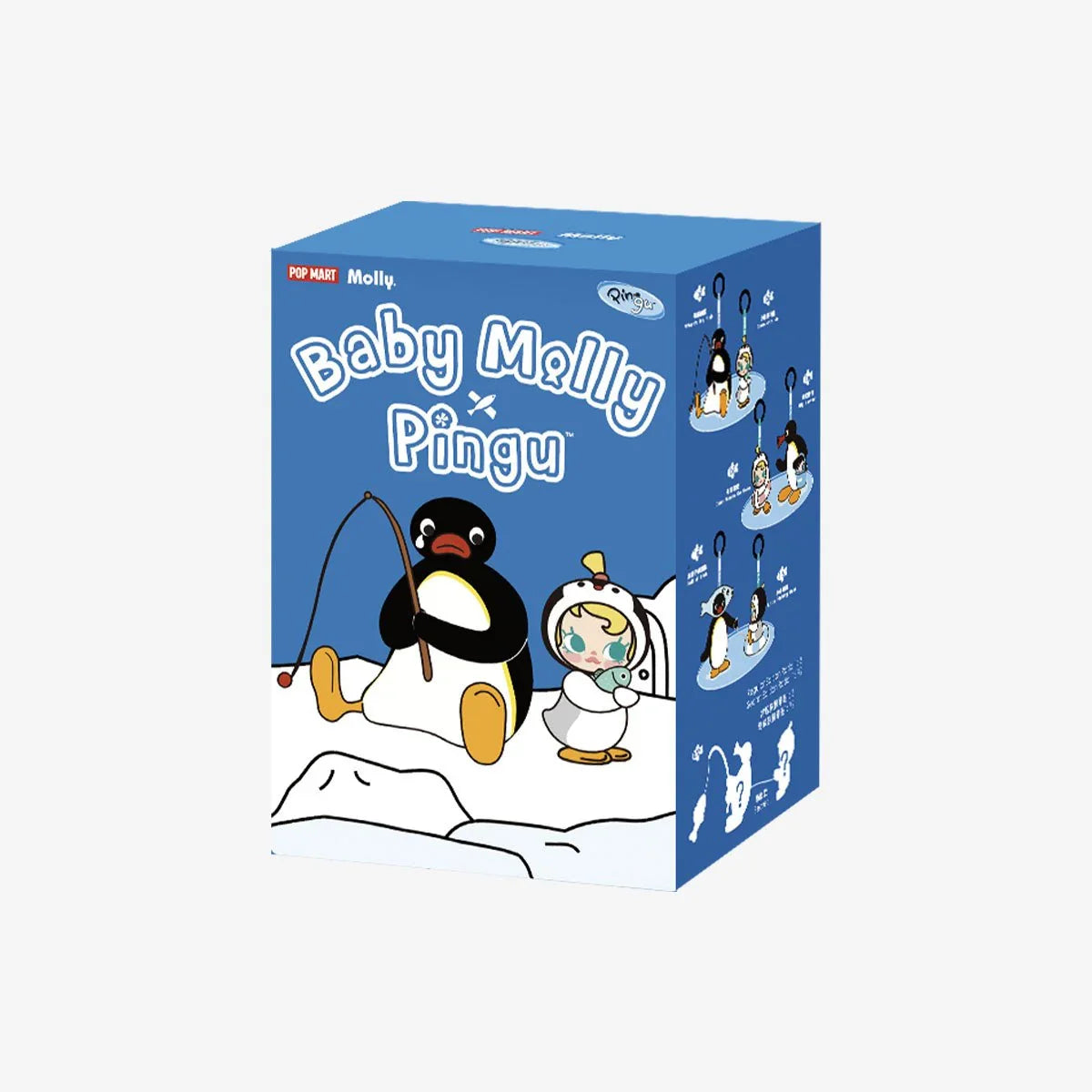POP MART BABY MOLLY X PINGU HAPPY FISHING SÜRPRİZ KUTU SERİSİ
