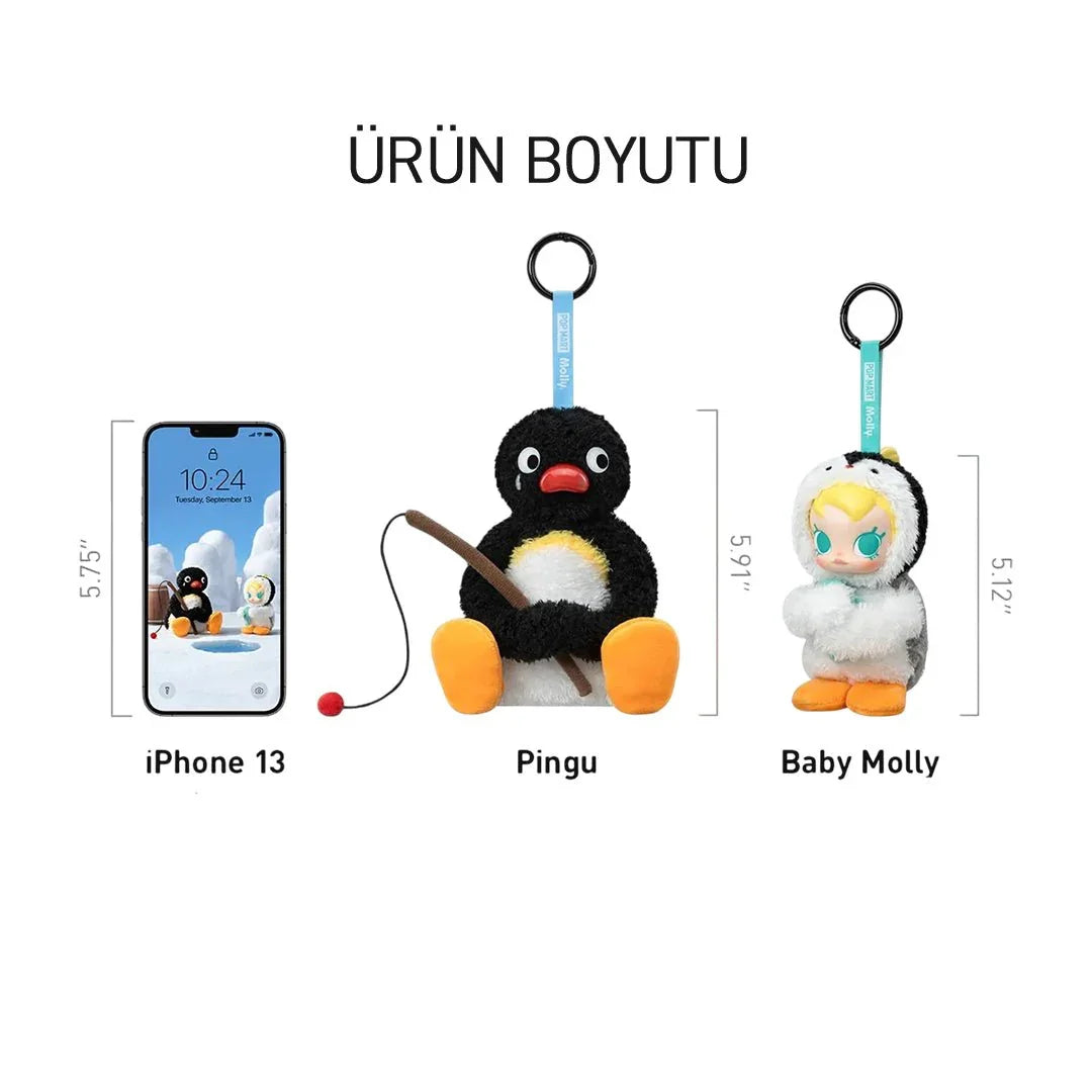 POP MART BABY MOLLY X PINGU HAPPY FISHING SÜRPRİZ KUTU SERİSİ