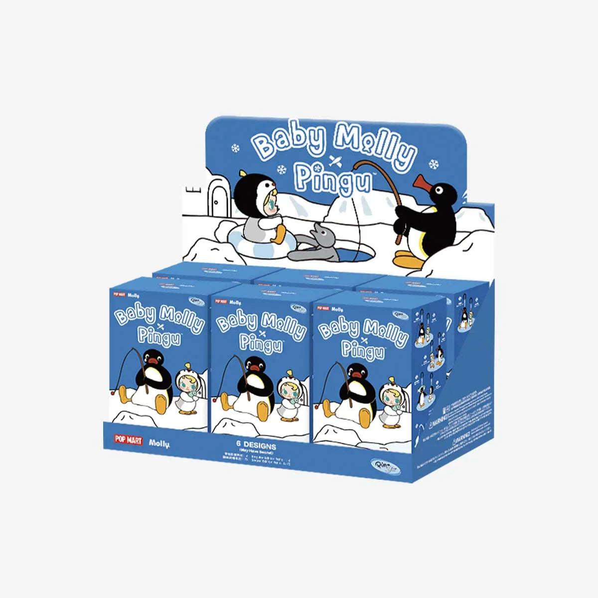 POP MART BABY MOLLY X PINGU HAPPY FISHING SÜRPRİZ KUTU SERİSİ