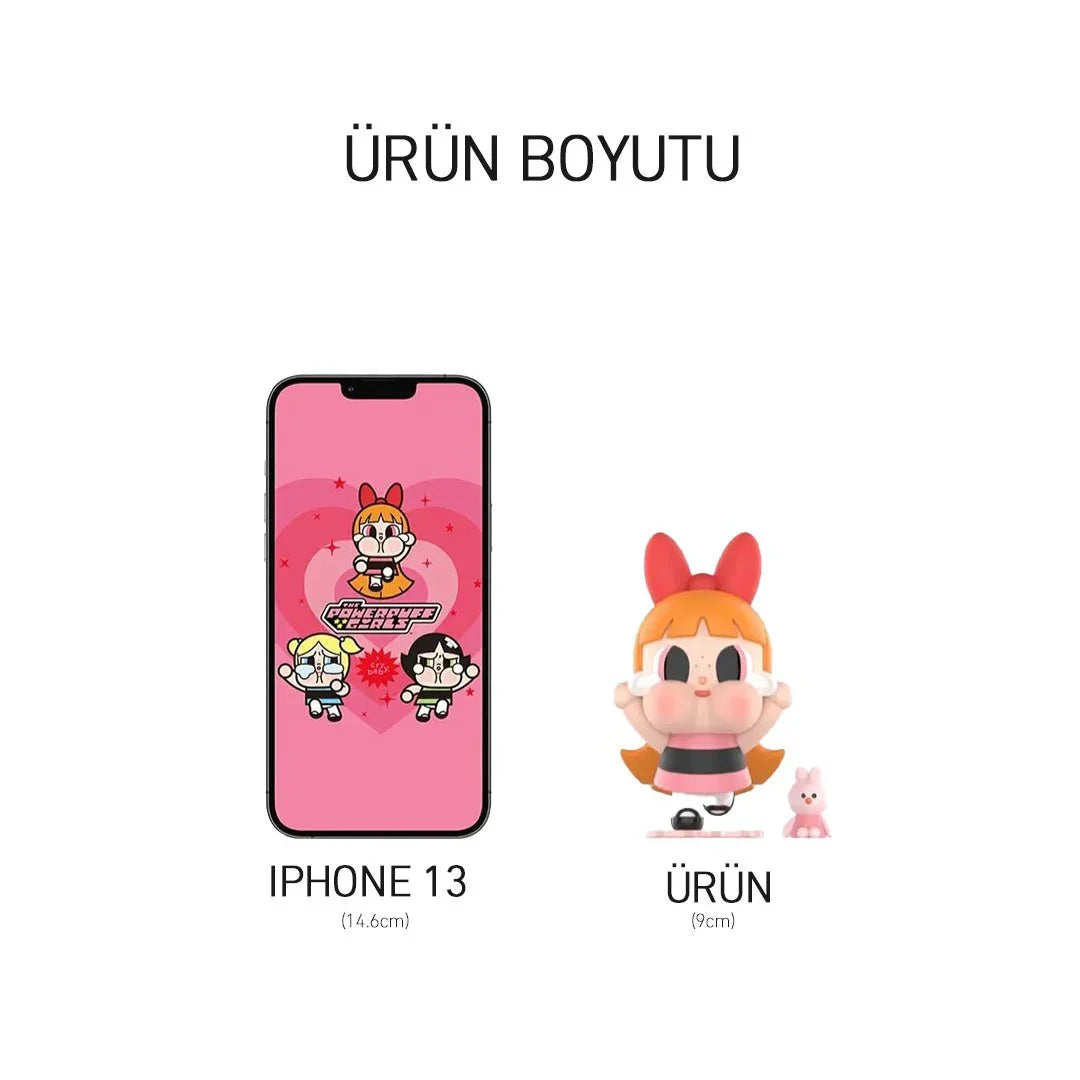 POP MART CRYAGAIN CRYBABY x POWERPUFF GRILS SÜRPRİZ KUTU SERİSİ