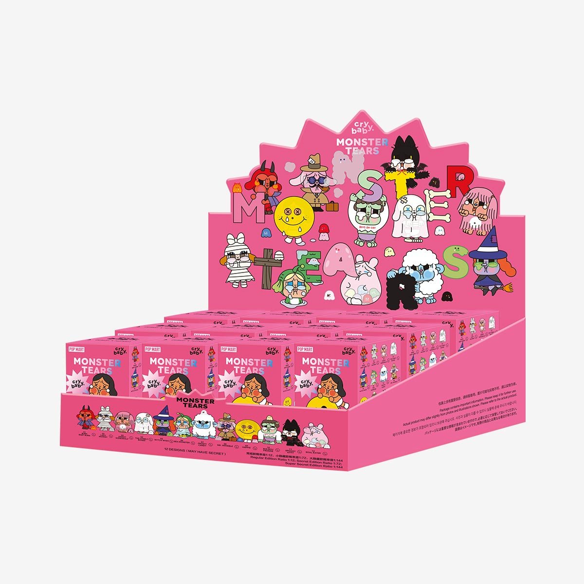 POP MART CRYAGAIN MONSTER TEARS SÜRPRİZ KUTU SERİSİ