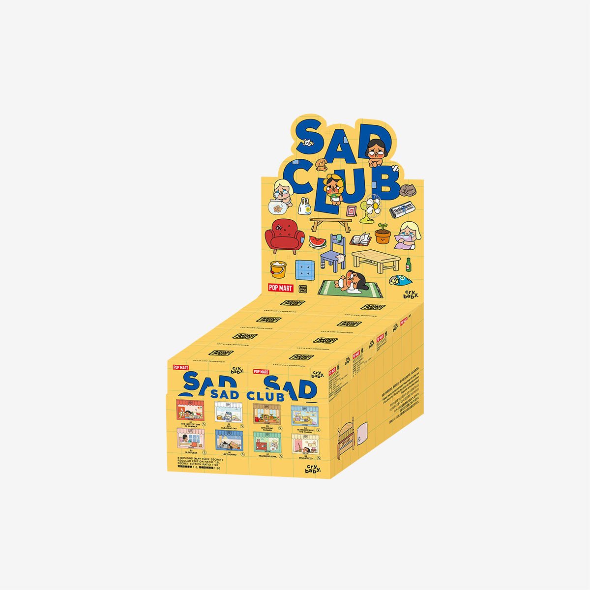 POP MART CRYAGAIN SAD CLUB SÜRPRİZ KUTU SERİSİ