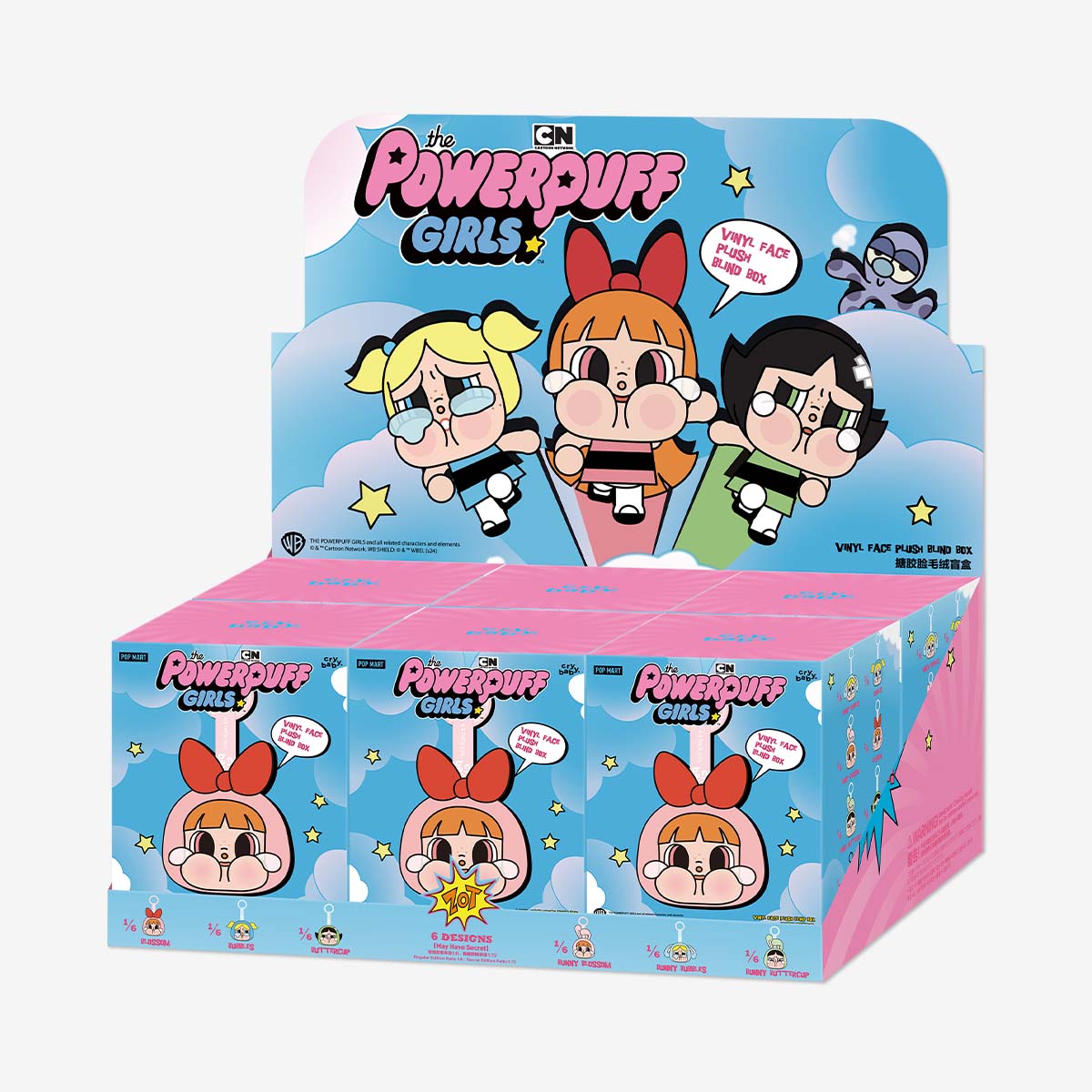 POP MART CRYBABY POWERPUFF GIRLS SÜRPRİZ KUTU SERİSİ