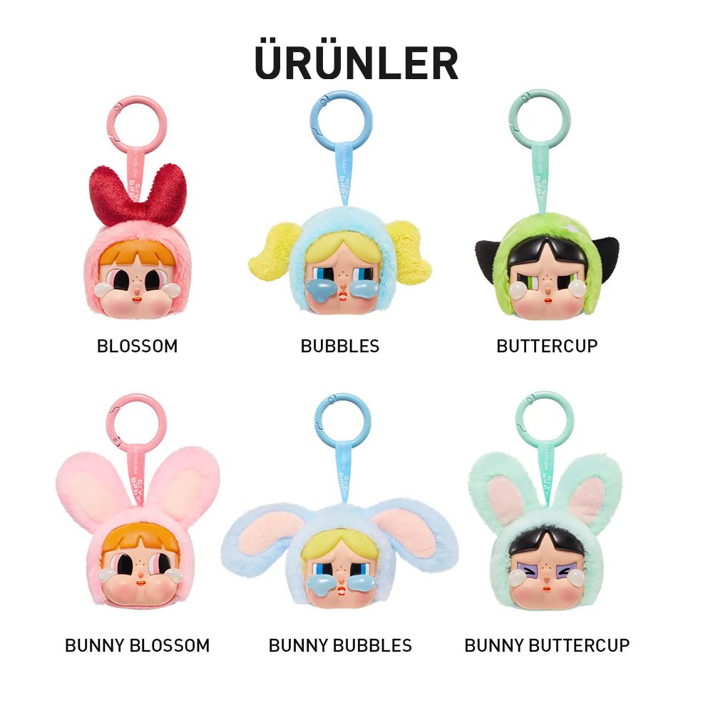 POP MART CRYBABY POWERPUFF GIRLS SÜRPRİZ KUTU SERİSİ