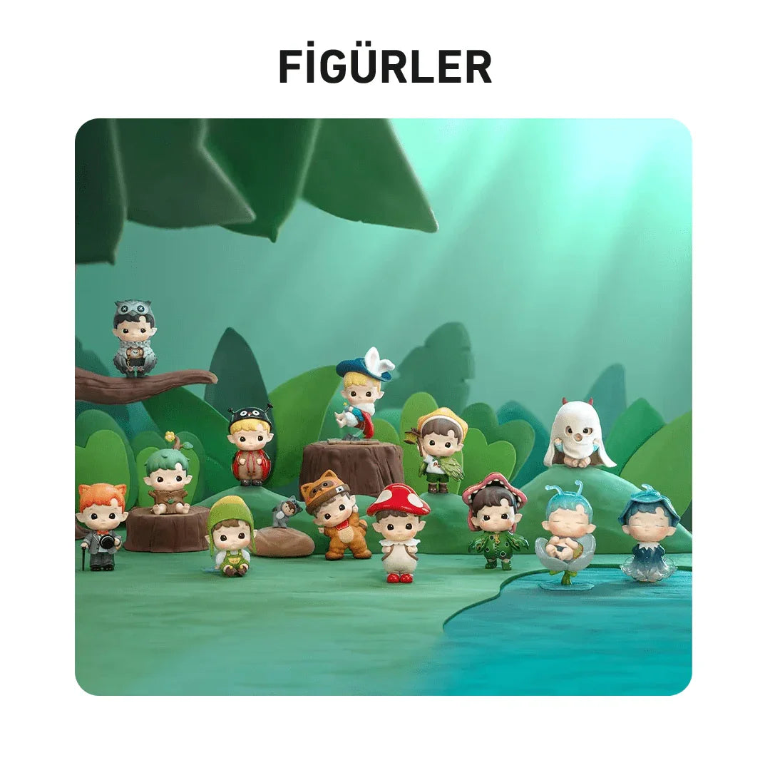 POP MART HACIPUPU ADVENTURES IN THE WOODS SÜRPRİZ KUTU SERİSİ