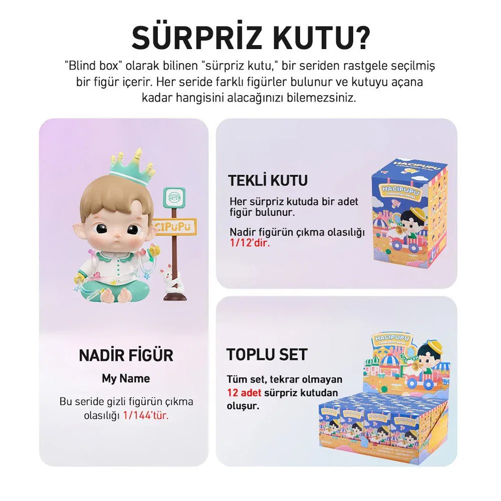POP MART HACIPUPU CELEBRATION SÜRPRİZ KUTU SERİSİ