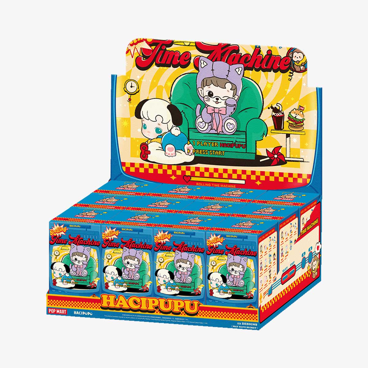 POP MART HACIPUPU TIME MACHINE SÜRPRİZ KUTU SERİSİ