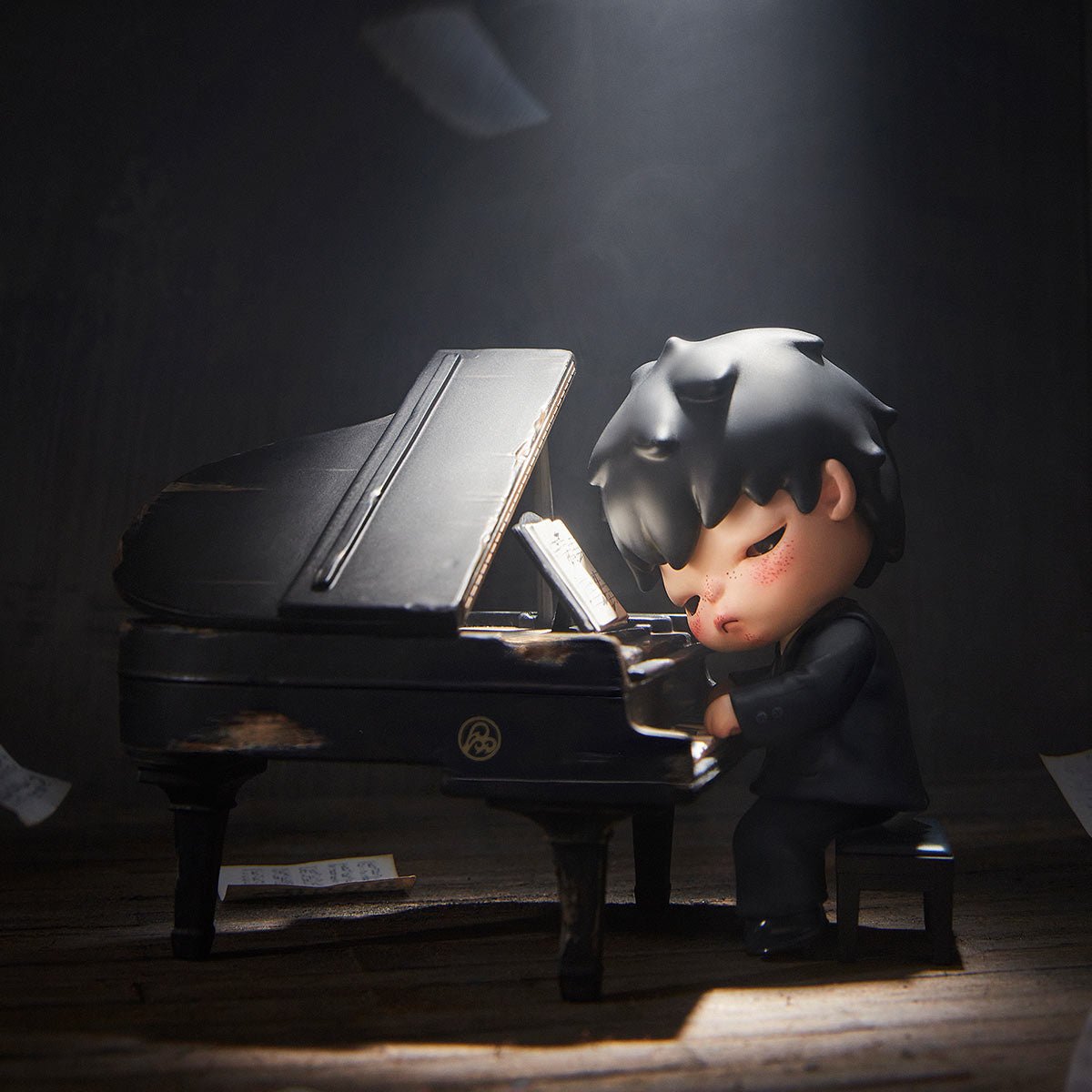 POP MART HIRONO THE PIANIST FİGÜRÜ