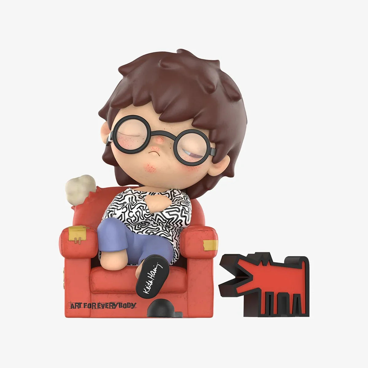 POP MART HIRONO X KEITH HARING FİGÜRÜ