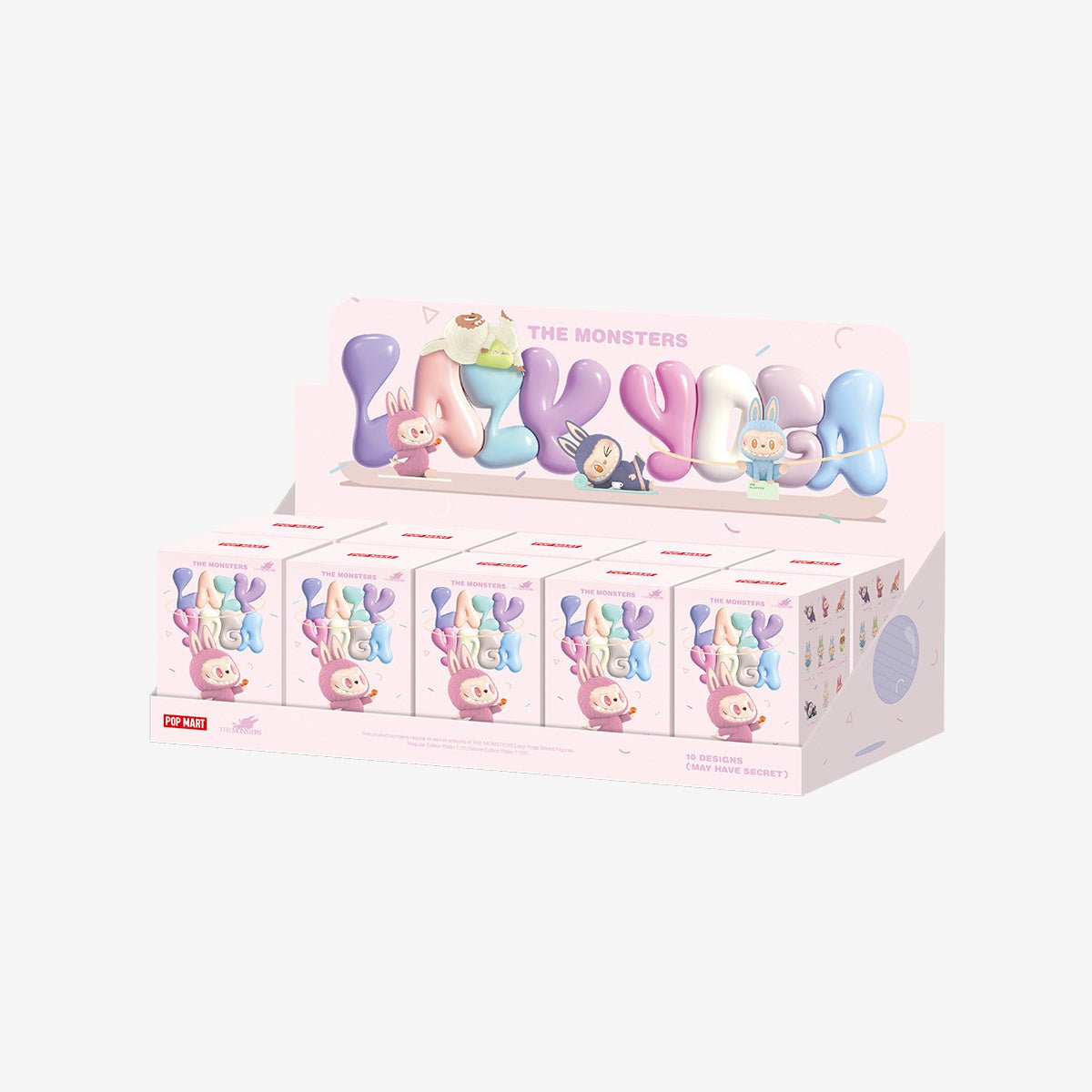 POP MART LABUBU THE MONSTER LAZY YOGA SÜRPRİZ KUTU SERİSİ