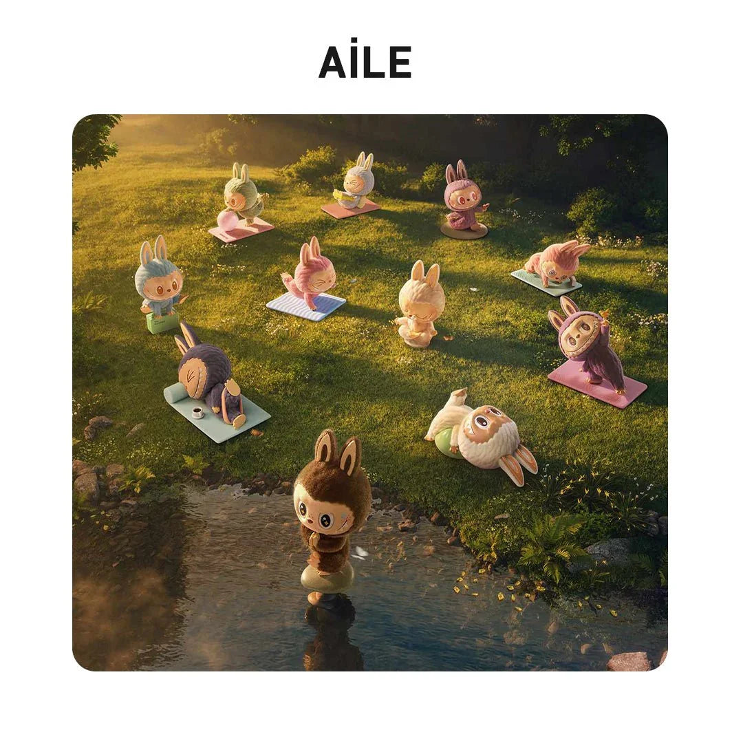 POP MART LABUBU THE MONSTER LAZY YOGA SÜRPRİZ KUTU SERİSİ