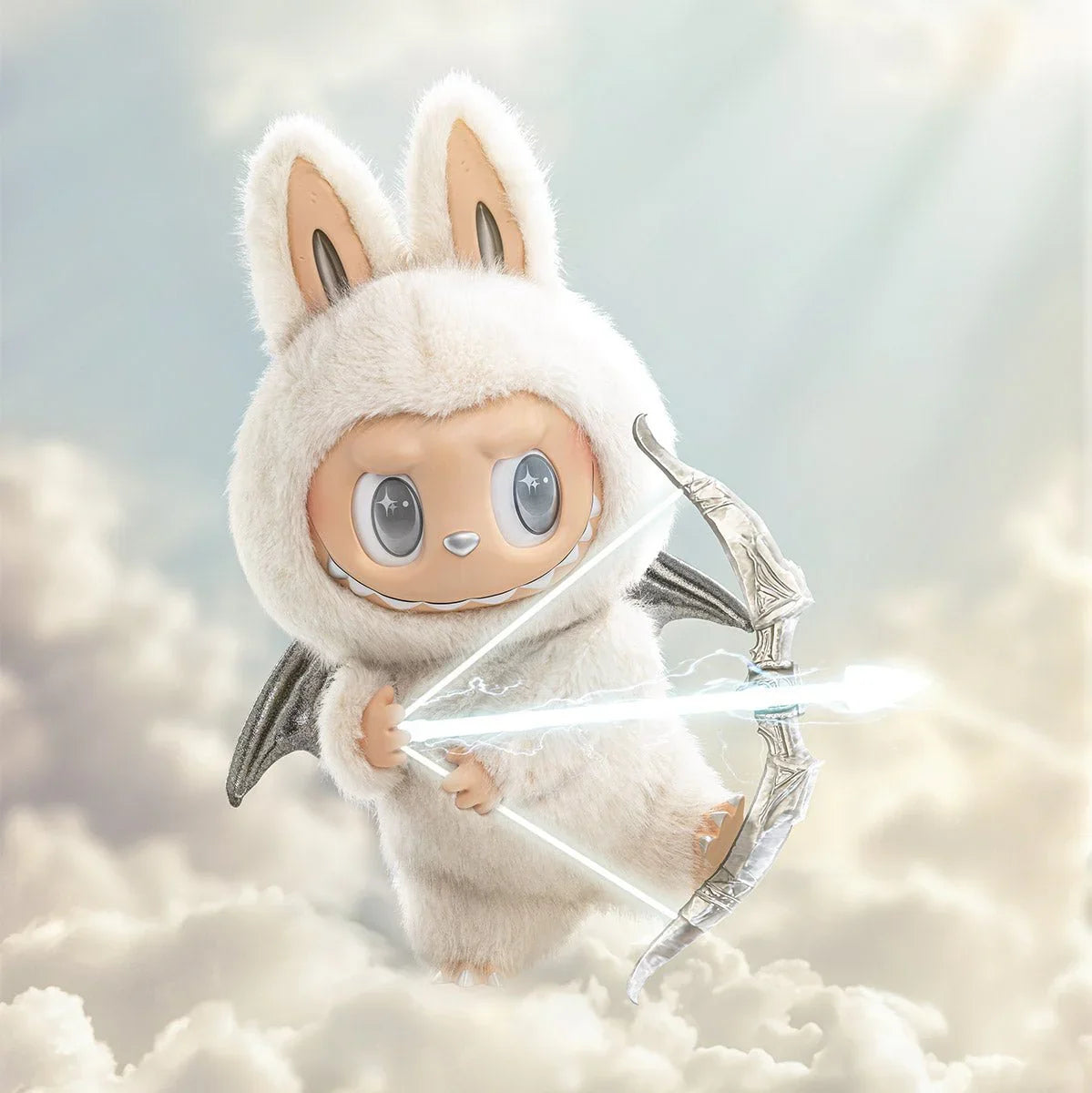 POP MART LABUBU THE MONSTERS ANGEL IN CLOUDS PELUŞ BEBEK