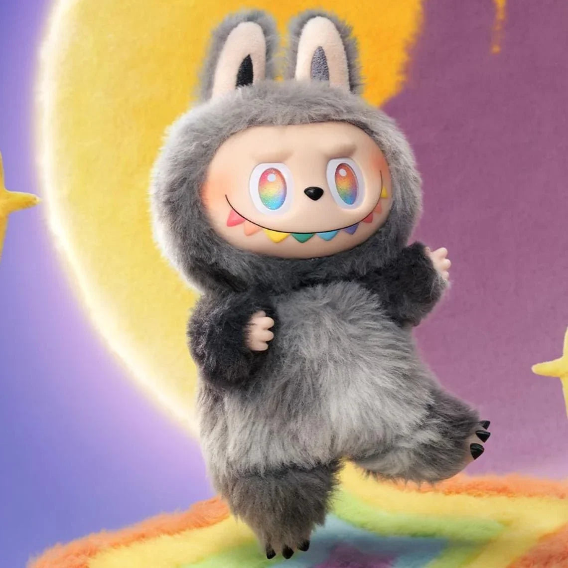 POP MART LABUBU THE MONSTERS BIG INTO ENERGY ID (GİZLİ VERSİYON) PELUŞ FİGÜR