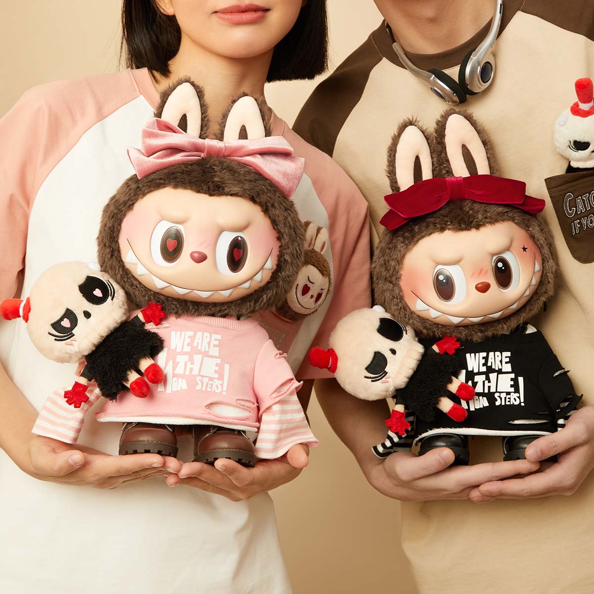 POP MART LABUBU THE MONSTERS CATCH ME IF YOU LIKE ME SERIES PELUŞ BEBEK