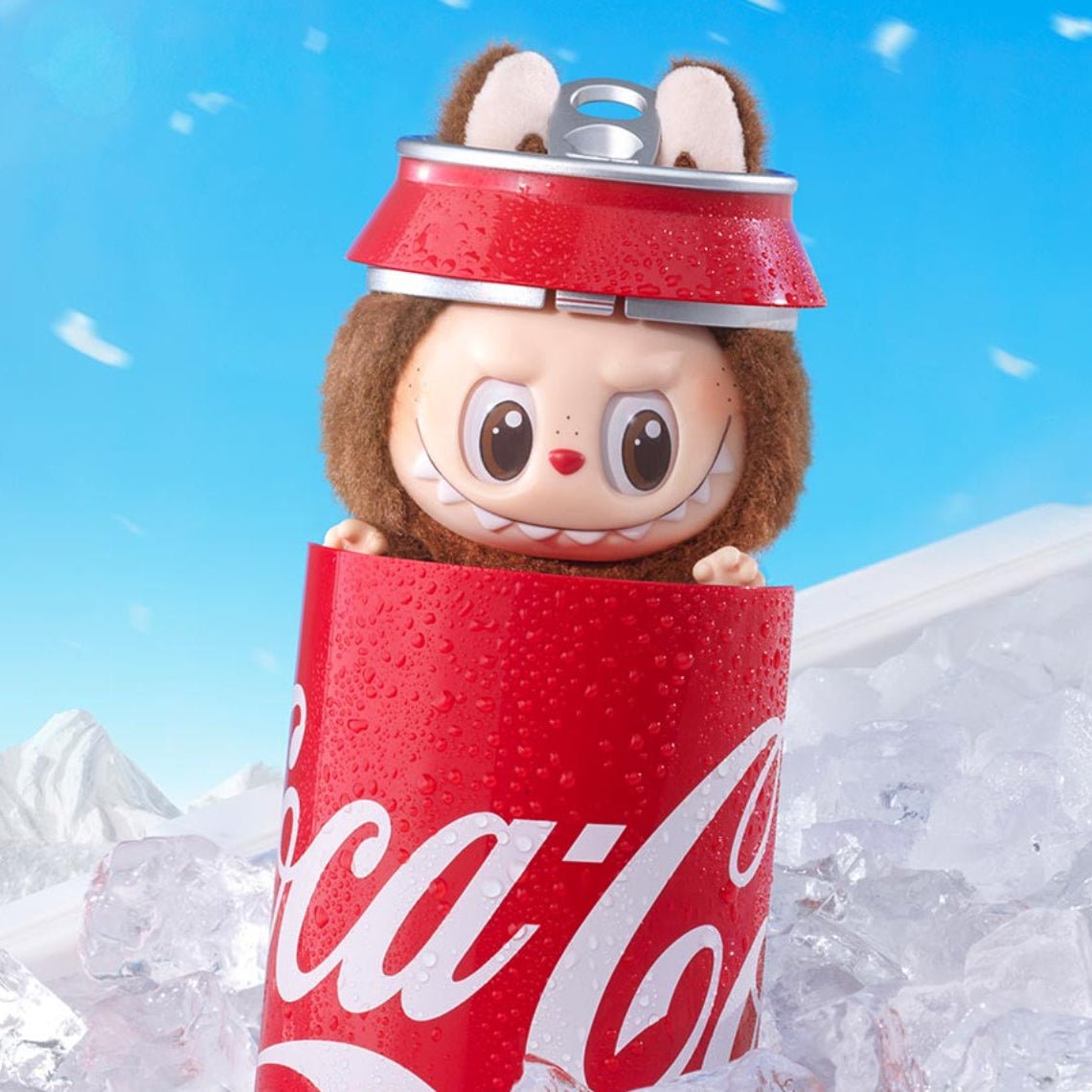 POP MART LABUBU THE MONSTERS COCA-COLA SERİSİ GİZEMLİ KONUK VİNİL PELUŞ FİGÜR