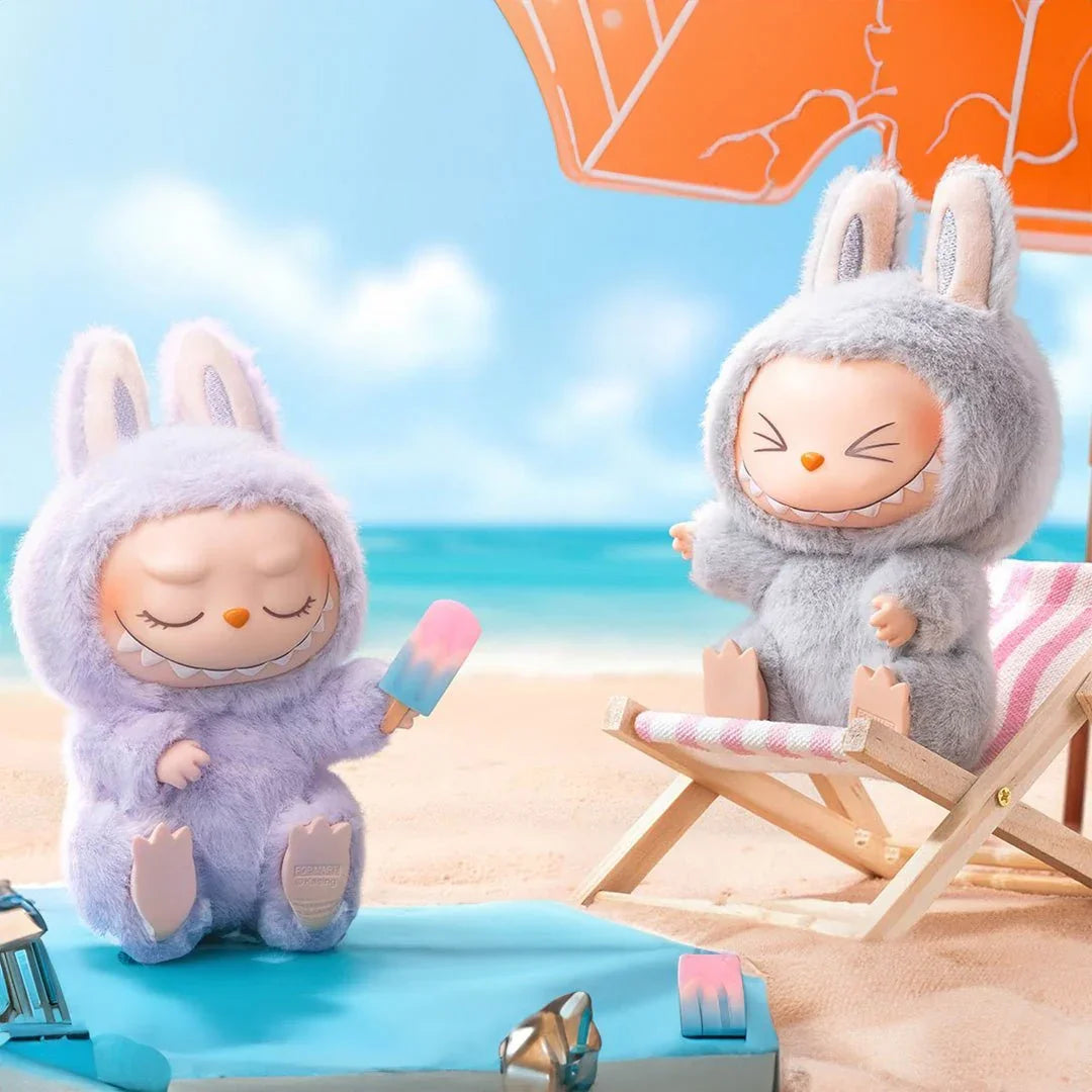 POP MART LABUBU THE MONSTERS HAVE A SEAT HEHE PELUŞ FİGÜR