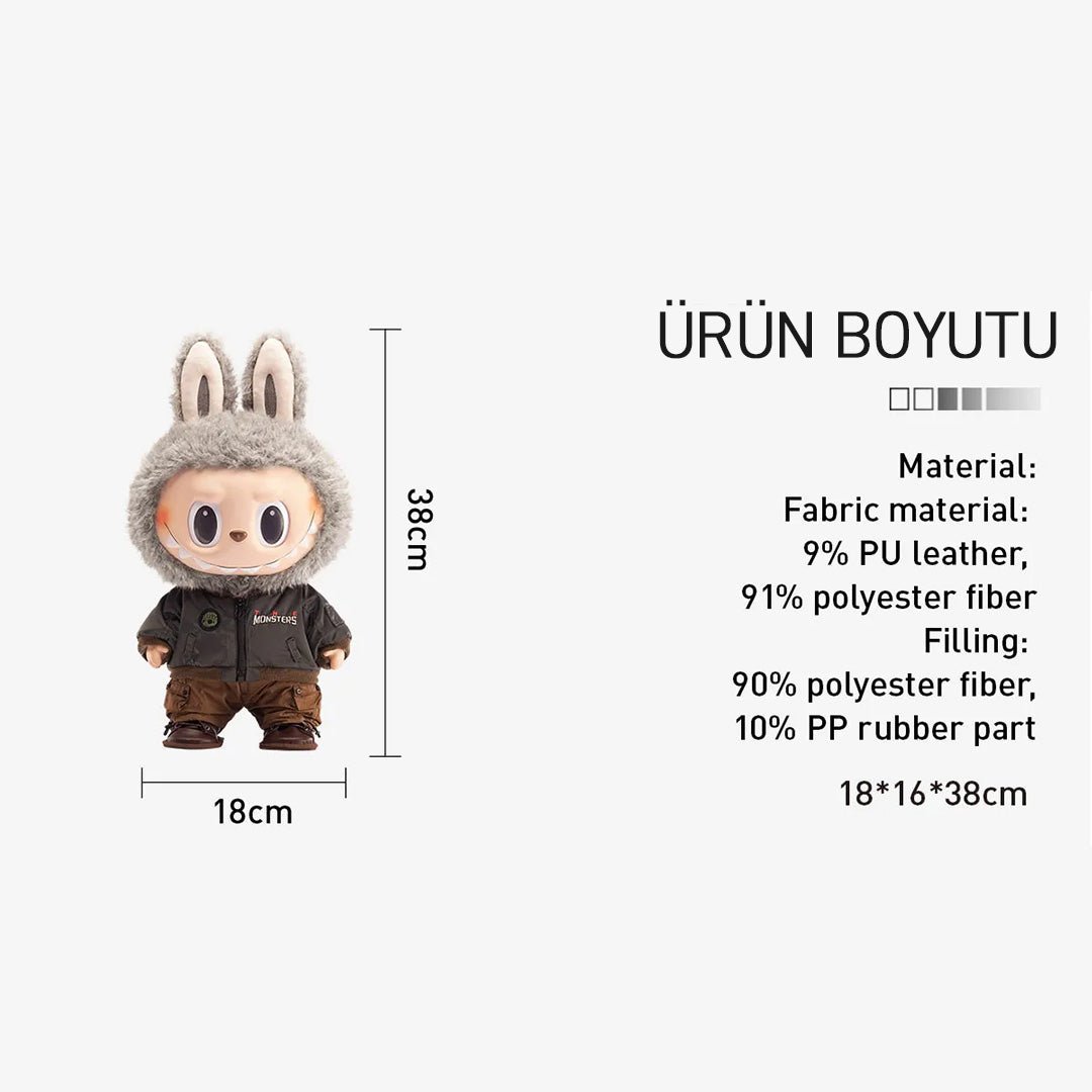 POP MART LABUBU THE MONSTERS JUMP FOR JOY PELUŞ BEBEK