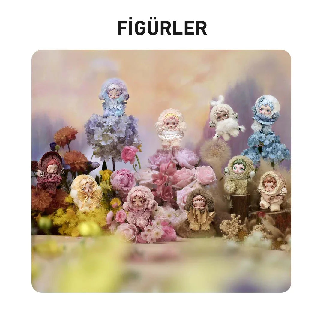 POP MART SKULLPANDA L'IMPRESSIONNISME SÜRPRİZ KUTU SERİSİ