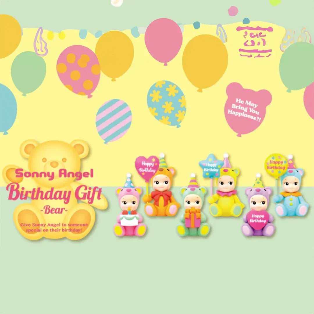 SONNY ANGEL BIRTHDAY GIFT BEAR SERİSİ