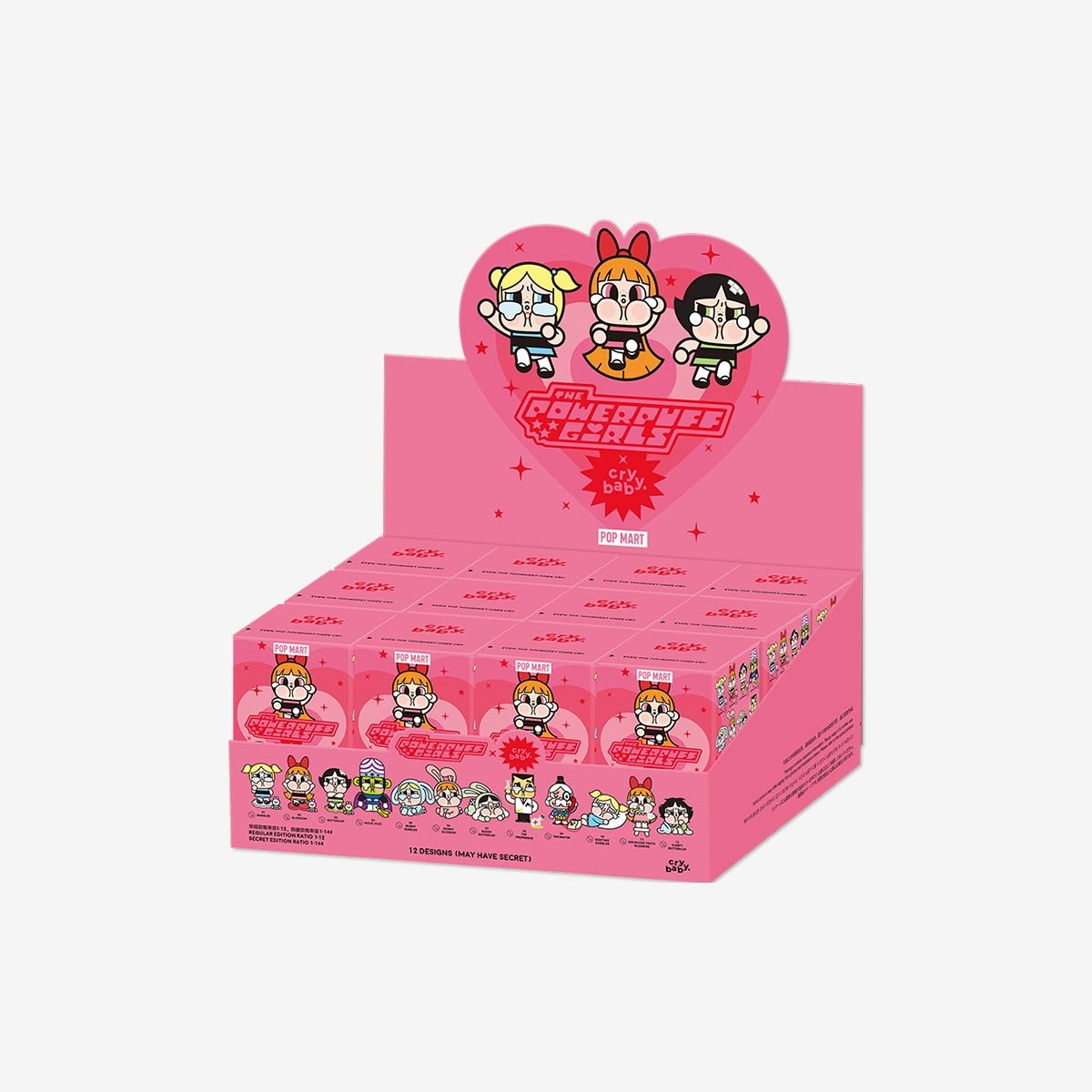 POP MART CRYAGAIN CRYBABY x POWERPUFF GRILS SÜRPRİZ KUTU SERİSİ