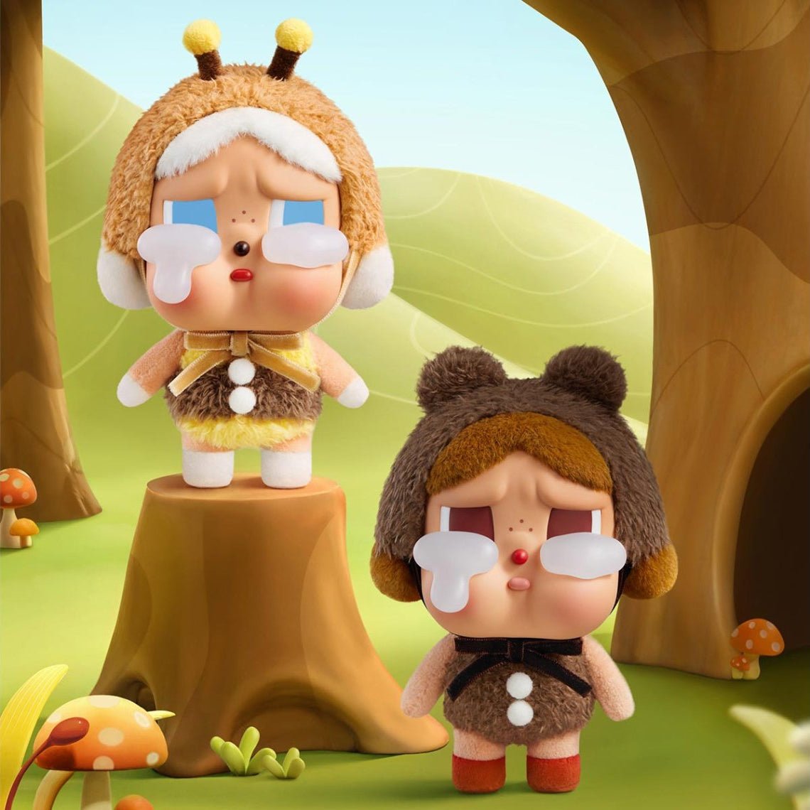 POP MART CRYBABY CRYING AGAIN I’LL BRING YOU A FLOWER YÜZ PELUŞ FİGÜR