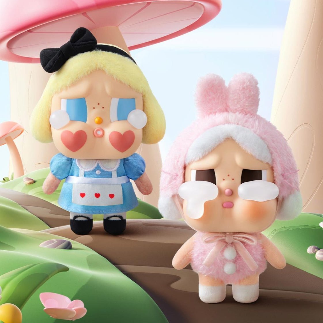 POP MART CRYBABY CRYING AGAIN SHE’S ALICE YÜZ PELUŞ FİGÜR