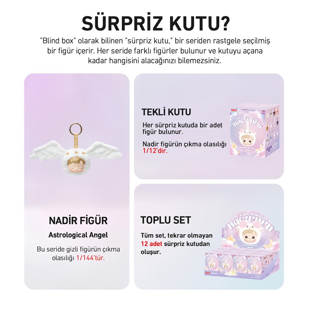 POP MART HACIPUPU CONSTELLATION DAY SÜRPRİZ KUTU SERİSİ
