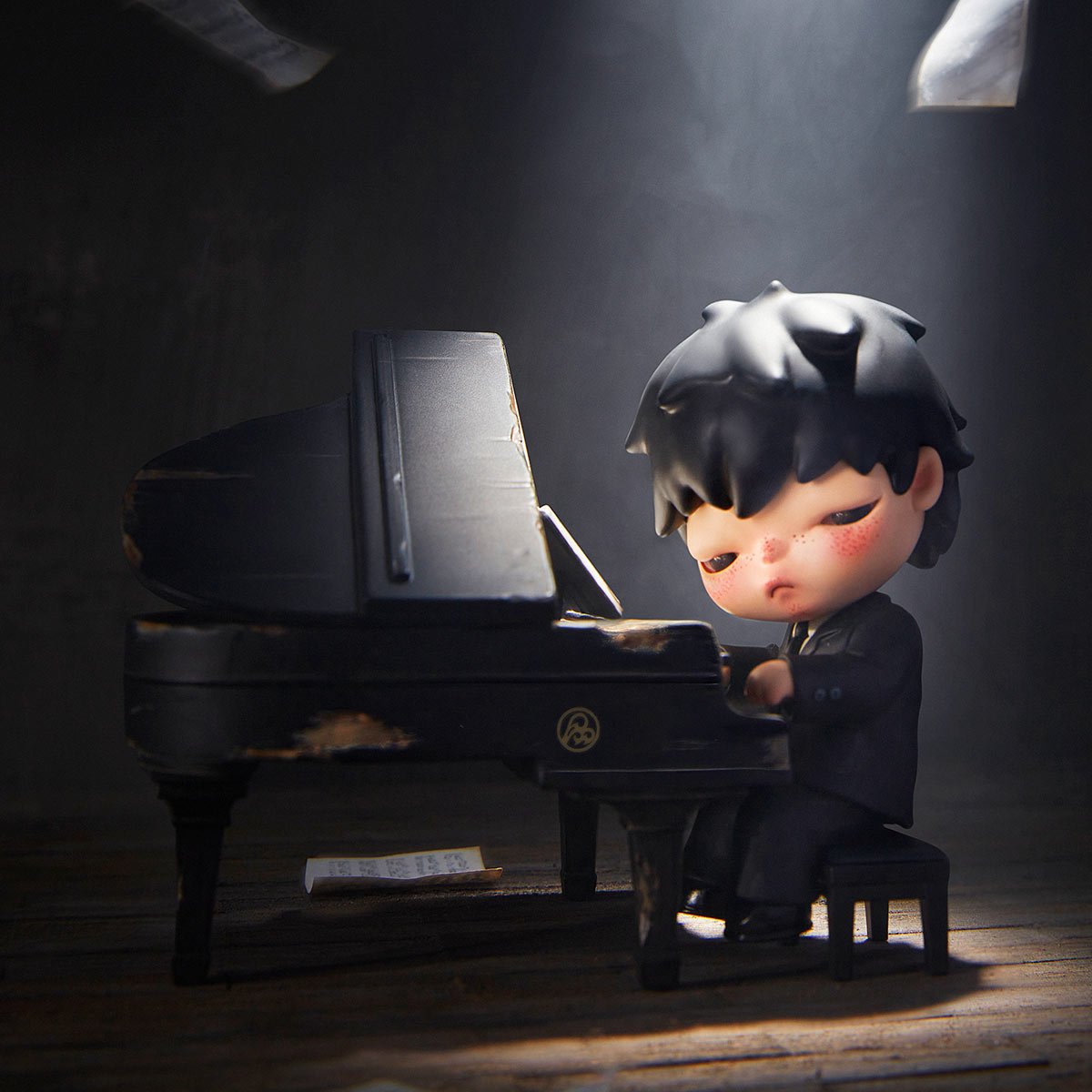 POP MART HIRONO THE PIANIST FİGÜRÜ