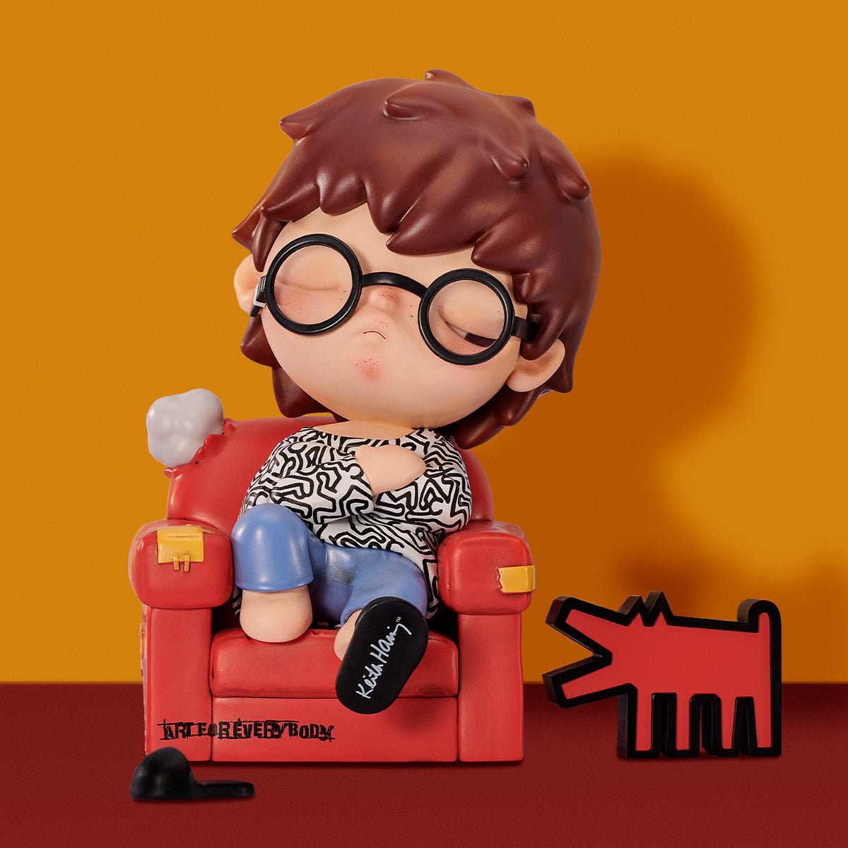 POP MART HIRONO X KEITH HARING FİGÜRÜ
