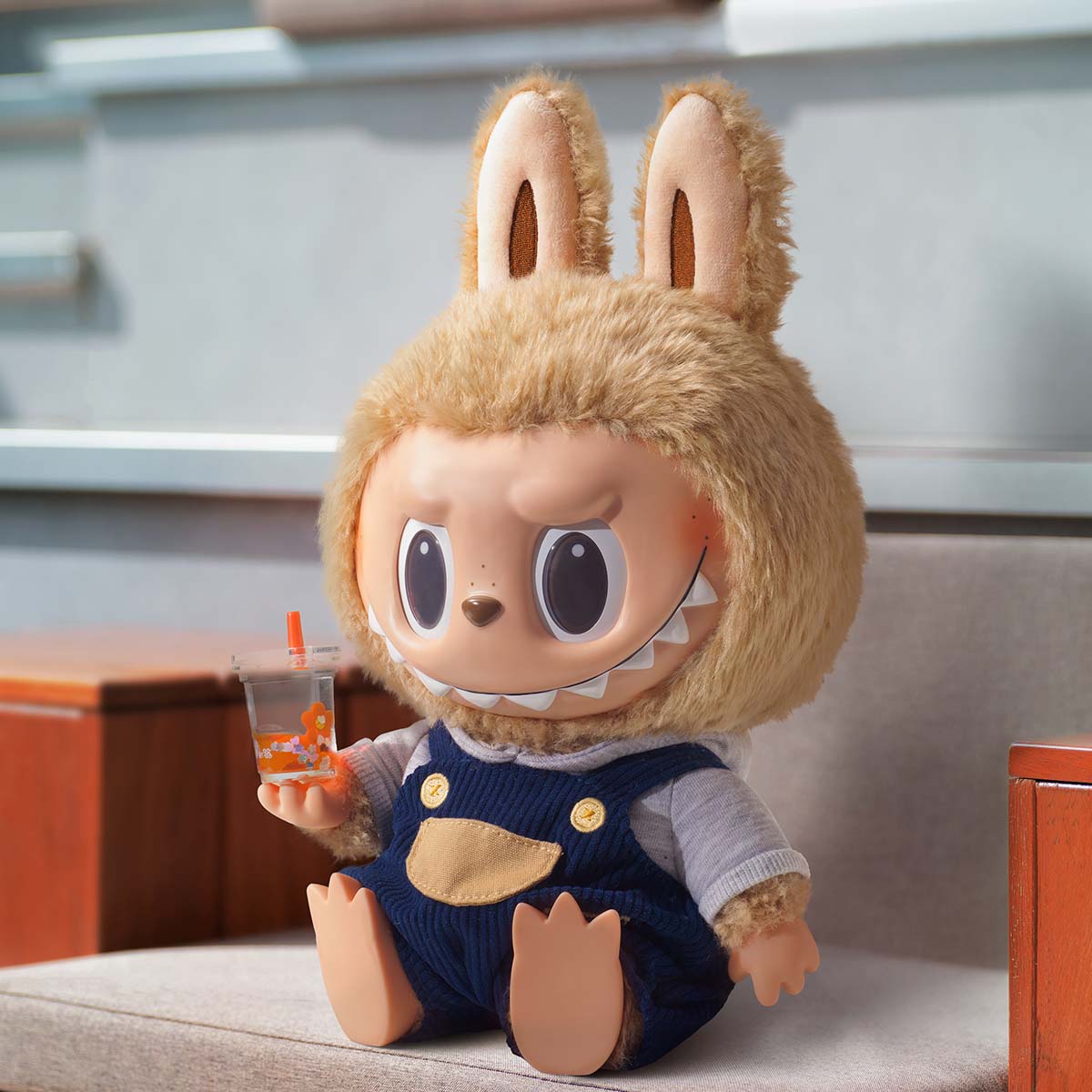 POP MART LABUBU THE MONSTERS TIME TO CHILL PELUŞ BEBEK