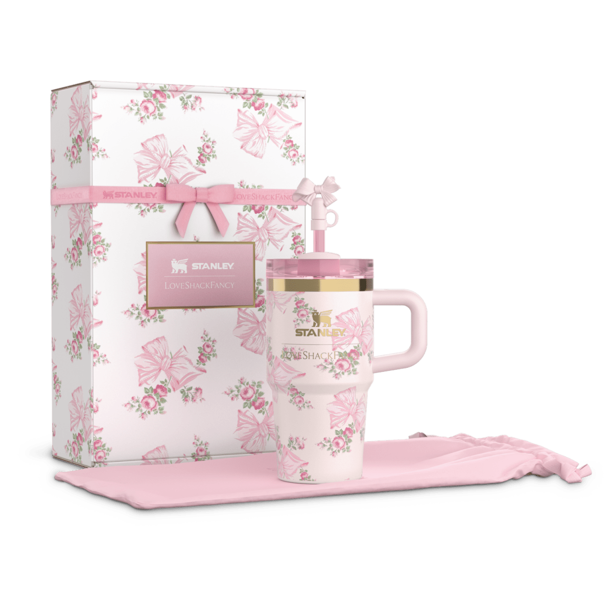 STANLEY THE QUENCHER "LOVESHACKFANCY" KOLEKSİYONU | 0.6L
